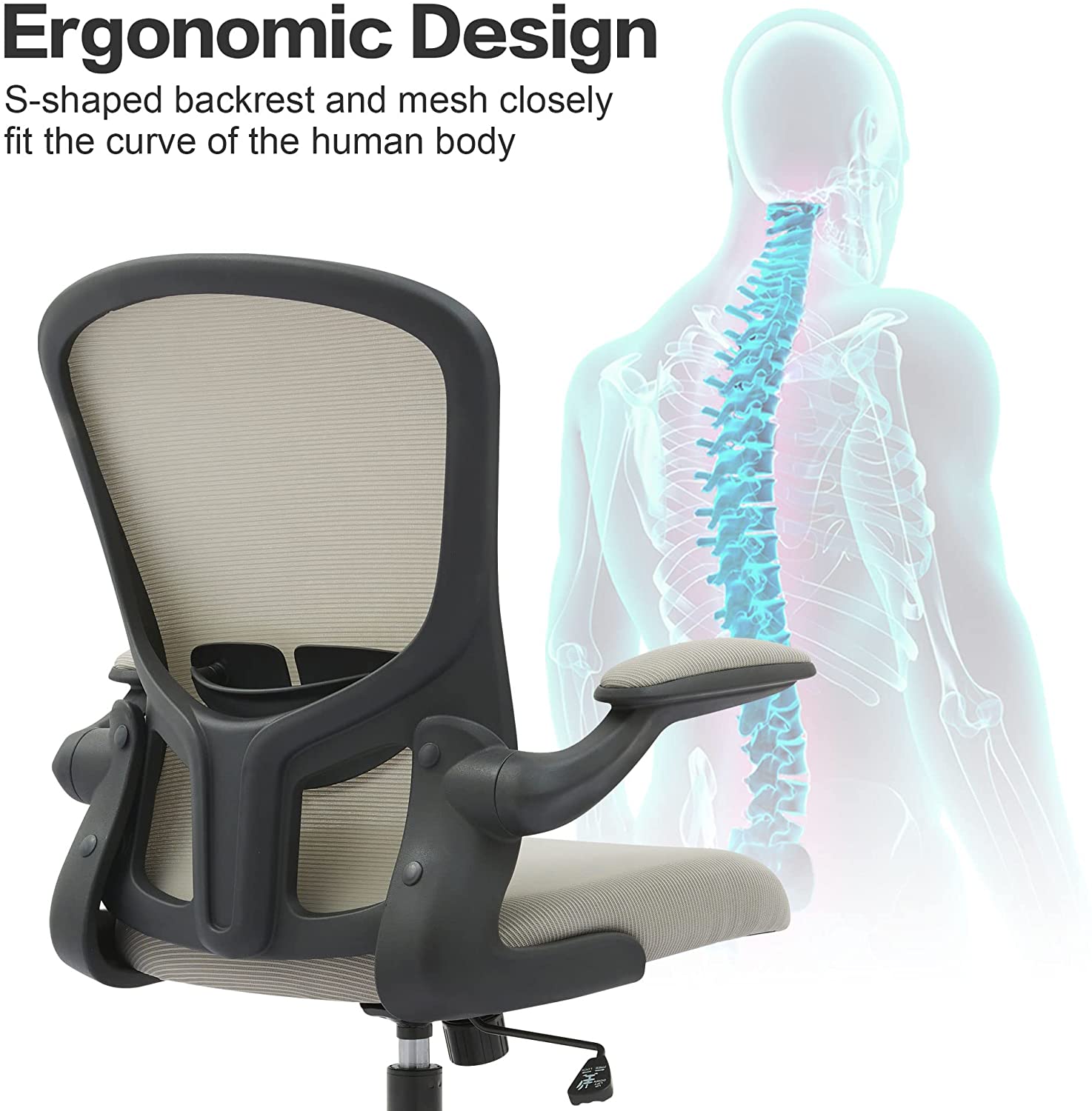 Felixking Ergonomic Desk Chair With Adjustable Height office chairs