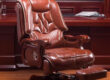 Luxury High-Back Leather Executive Office Chairs Bulk