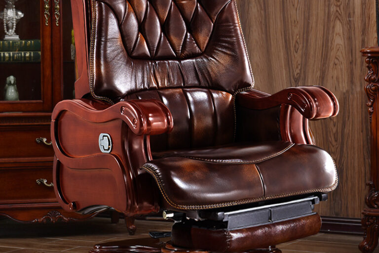 Luxury High-Back Leather Executive Office Chairs Bulk