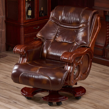 Luxury High-Back Leather Executive Office Chairs Bulk