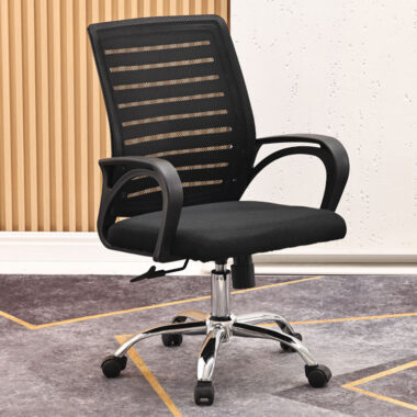 Bulk Mesh Conference Chairs with Armrests Modern Office