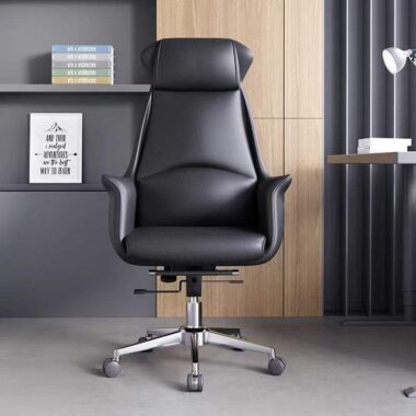Modern Luxury Leather Office Chairs Supplier Ergonomic