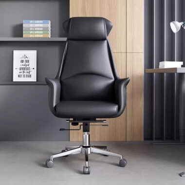 Modern Luxury Leather Office Chairs Supplier Ergonomic