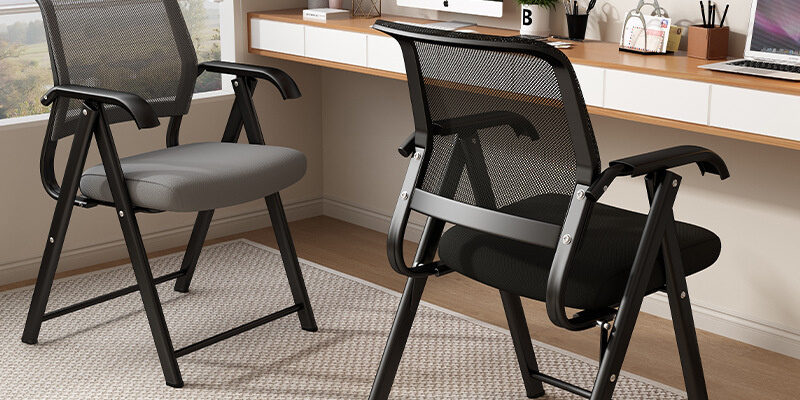 Ergonomic Mesh Folding Office Chairs with Custom Options