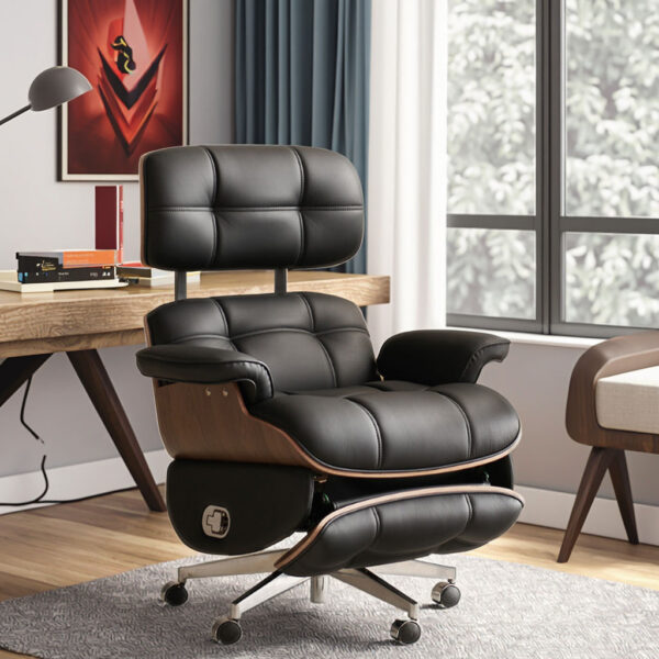 Luxury Electric Leather Executive Office Chairs Custom