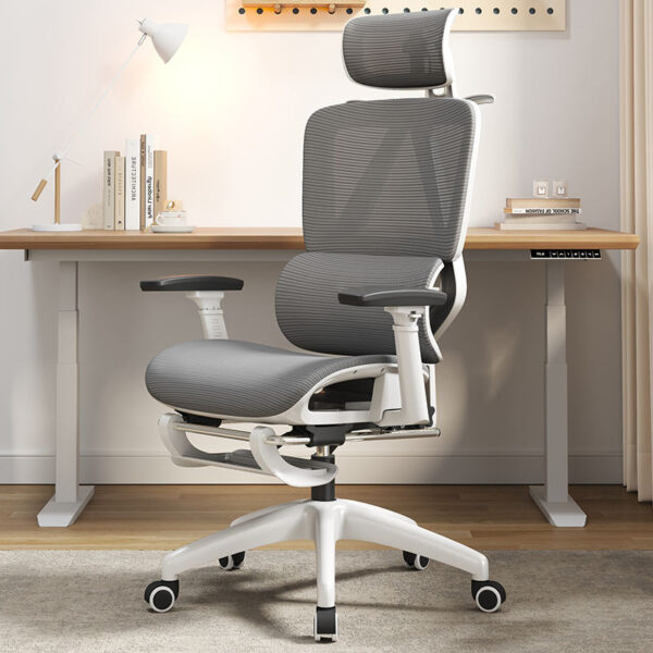 Full Mesh Ergonomic Office Chairs with Adjustable Headrest