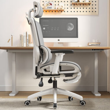 Full Mesh Ergonomic Office Chairs with Adjustable Headrest