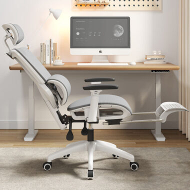 Full Mesh Ergonomic Office Chairs with Adjustable Headrest