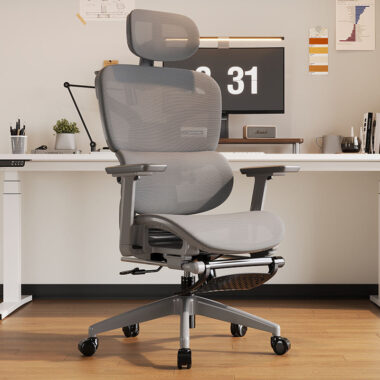Full Mesh Ergonomic Office Chairs with Adjustable Headrest
