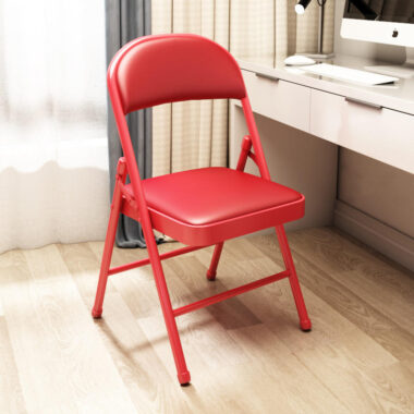 Metal Folding Office Chairs for Conference and Home