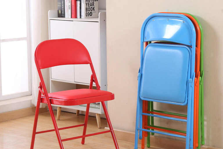 Metal Frame Folding Office Chairs for Office Meetings