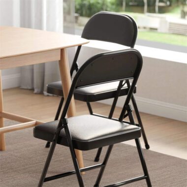 Metal Frame Folding Office Chairs for Office Meetings