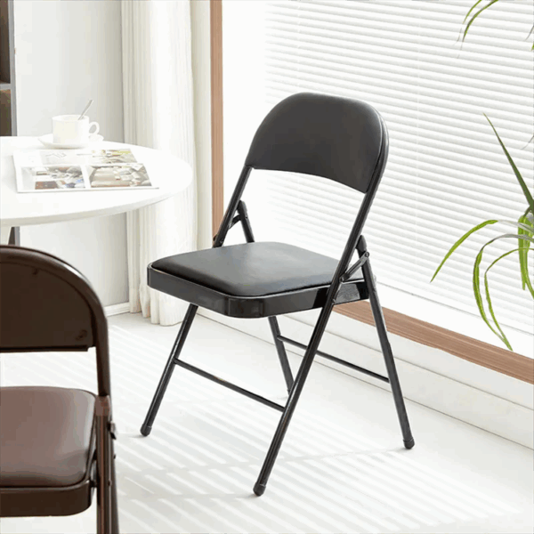 Metal Frame Folding Office Chairs for Office Meetings