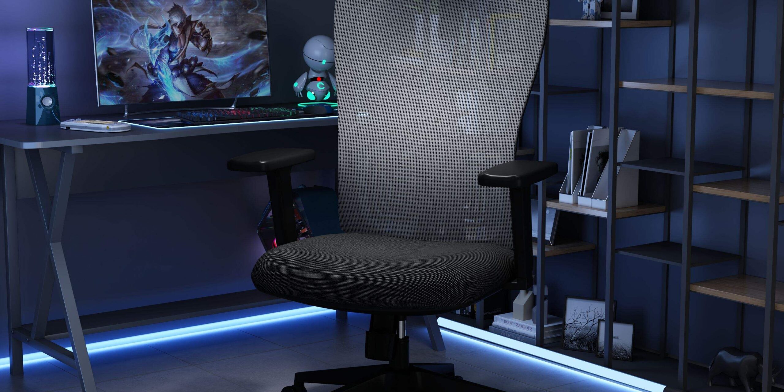 Adjustable Ergonomic Mesh Task Office Chairs Factory