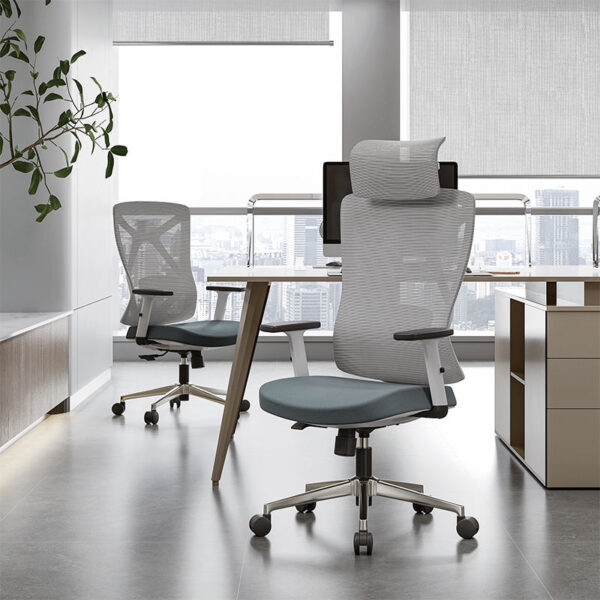 High Back Adjustable Ergonomic Mesh Task Office Chairs (6) Adjustable Ergonomic Mesh Task Office Chairs Factory