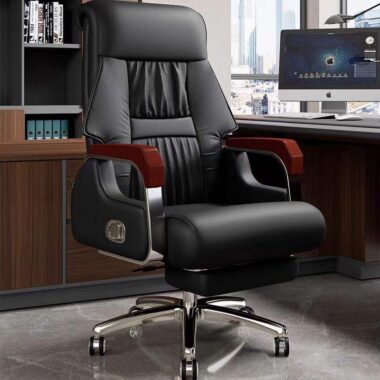 Custom Swivel Leather Executive Office Chairs