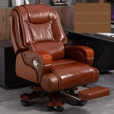 Custom Ergonomic Executive Leather Office Chairs