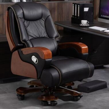 Custom Ergonomic Executive Leather Office Chairs