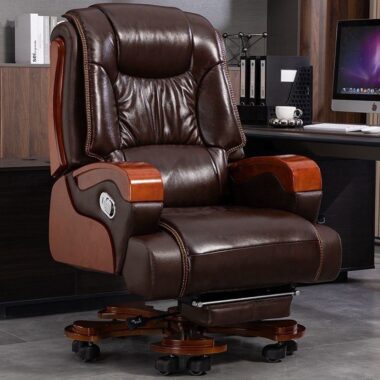 Custom Ergonomic Executive Leather Office Chairs