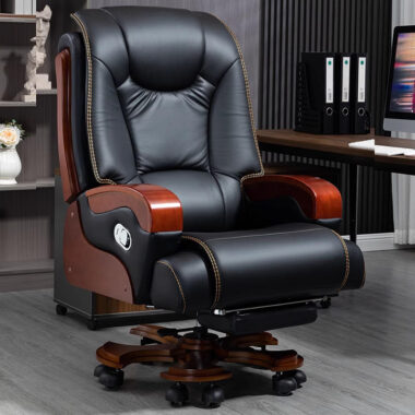 Custom Ergonomic Executive Leather Office Chairs