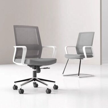 Custom Swivel Mesh Conference Chairs Durable Design