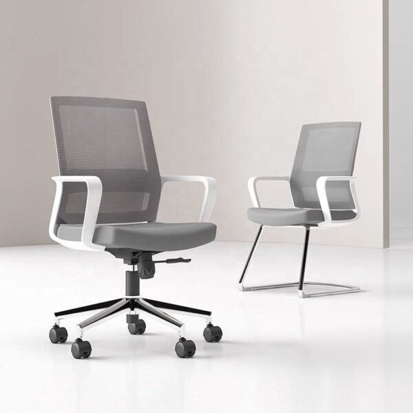 Custom Swivel Mesh Conference Chairs Durable Design