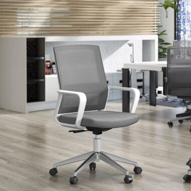 Custom Swivel Mesh Conference Chairs Durable Design