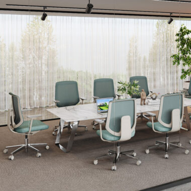 Custom Ergonomic Mid-Back Executive Conference Chairs