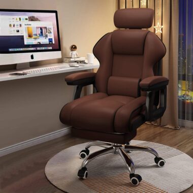 Ergonomic Leather Swivel Gaming Office Chairs Supplier