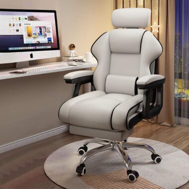 Ergonomic Leather Swivel Gaming Office Chairs Supplier