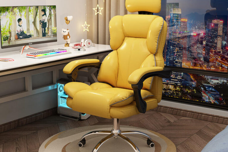 Ergonomic Leather Swivel Gaming Office Chairs Supplier