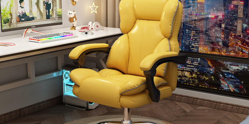 Ergonomic Leather Swivel Gaming Office Chairs Supplier