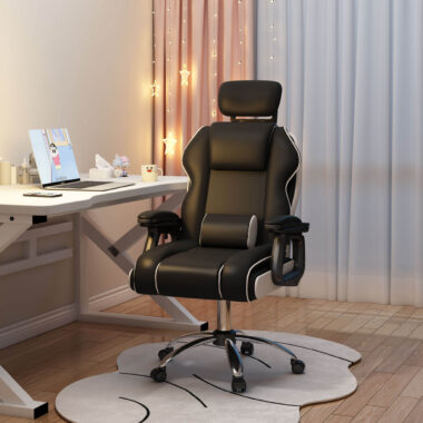 Ergonomic Leather Swivel Gaming Office Chairs Supplier