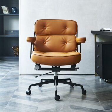 Ergonomic Adjustable Leather Office Chairs Manufacturer