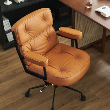 Ergonomic Adjustable Leather Office Chairs Manufacturer