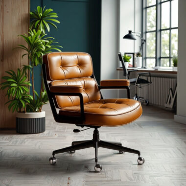 Ergonomic Adjustable Leather Office Chairs Manufacturer