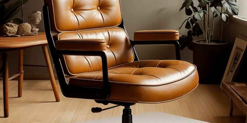 Ergonomic Adjustable Leather Office Chairs Manufacturer