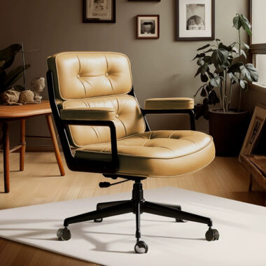 Ergonomic Adjustable Leather Office Chairs Manufacturer