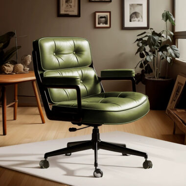 Ergonomic Adjustable Leather Office Chairs Manufacturer