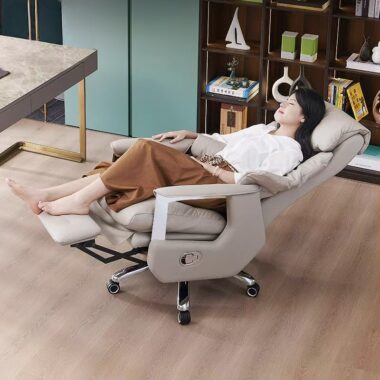 Electric Leather Office Chairs Factory Executive Style