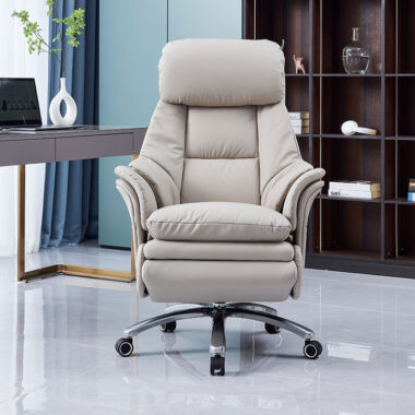 Electric Leather Office Chairs Factory Executive Style