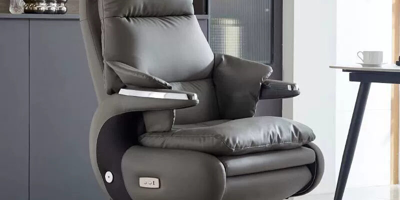 Electric Leather Office Chairs Factory Executive Style