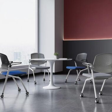 Folding Mesh Conference Chairs Wholesale Ergonomic