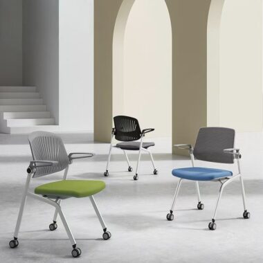 Folding Mesh Conference Chairs Wholesale Ergonomic