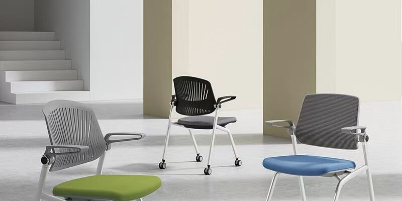 Folding Mesh Conference Chairs Wholesale Ergonomic