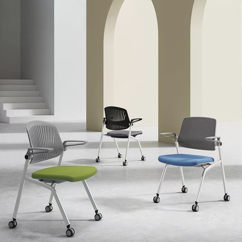 Folding Mesh Conference Chairs Wholesale Ergonomic