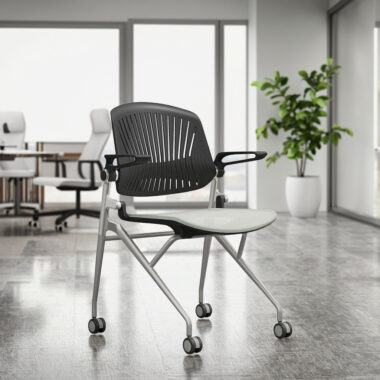 Folding Mesh Conference Chairs Wholesale Ergonomic