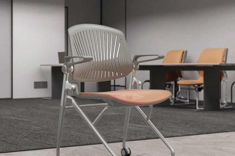 Folding Mesh Conference Chairs Wholesale Ergonomic