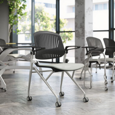 Folding Mesh Conference Chairs Wholesale Ergonomic