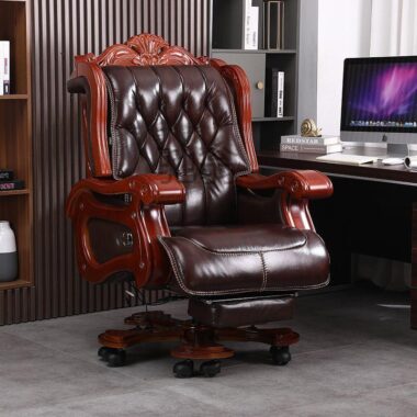 High-Back Leather Executive Office Chairs Manufacturer